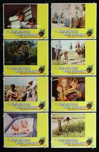 v651 WHITE LIGHTNING 8 movie lobby cards '73 Burt Reynolds