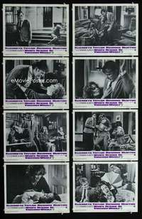 v653 WHO'S AFRAID OF VIRGINIA WOOLF 8 movie lobby cards '66 Liz Taylor
