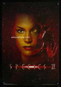 w206 SPECIES II commercial poster '98 Natasha Henstridge