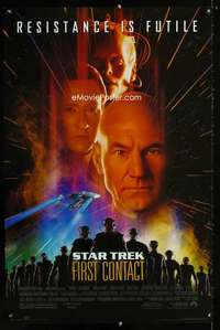 w209 STAR TREK: FIRST CONTACT commercial poster '96