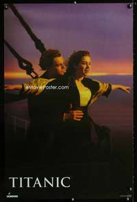 w216 TITANIC commercial poster '97 top of the world!