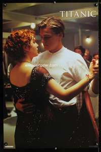 w214 TITANIC commercial poster '97 DiCaprio & Winslet