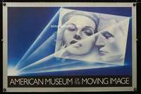 w042 AMERICAN MUSEUM OF THE MOVING IMAGE special poster '88