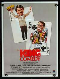 w222 KING OF COMEDY video movie poster '83 DeNiro, Scorsese