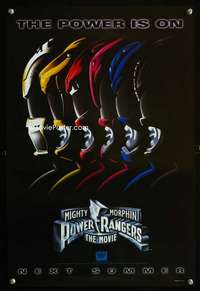 w143 MIGHTY MORPHIN POWER RANGERS special teaser movie poster '95