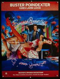 w048 BUSTER'S SPANISH ROCKETSHIP music album poster '97