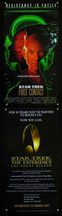 w156 STAR TREK: FIRST CONTACT DS special poster '96