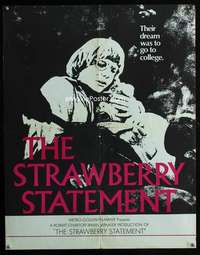 w191 STRAWBERRY STATEMENT special poster '70 Davison