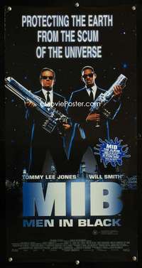 y356 MEN IN BLACK Aust daybill movie poster '97 Will Smith, Tommy Lee Jones