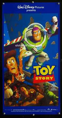 y368 TOY STORY Aust daybill movie poster '95 Disney & Pixar CG cartoon!