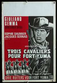 y559 FORT YUMA GOLD Belgian movie poster '66 spaghetti western!
