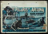 y566 GUNSMOKE IN TUCSON Belgian movie poster '58 Mark Stevens, Arizona