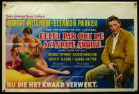 y569 HOME FROM THE HILL Belgian movie poster '60 Robert Mitchum
