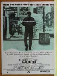 y047 TAXI DRIVER French 23x31 movie poster '76 De Niro, Scorsese