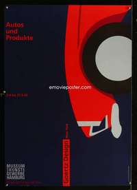 y143 GOERTZ DESIGN ART German movie poster '92 museum car exhibition!