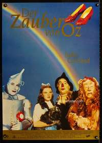 y167 WIZARD OF OZ German movie poster R90s all-time classic!