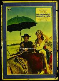 y110 NIGHT HEAVEN FELL Italian photobusta movie poster '58 Bardot