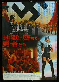 y424 DAMNED Japanese movie poster '70Luchino Visconti,Ingrid Thulin