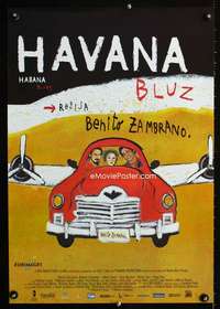y646 HABANA BLUES Yugoslavian movie poster '05 Roberto Sanmartin