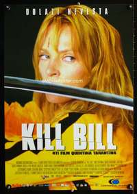 y648 KILL BILL VOL 1 Yugoslavian movie poster '03 Tarantino, Thurman