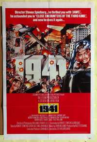 a004 1941 int'l one-sheet movie poster '79 Spielberg, David McMacken art!