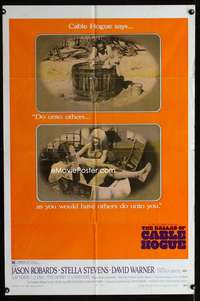 a026 BALLAD OF CABLE HOGUE one-sheet movie poster '70 Sam Peckinpah