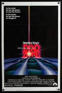 a094 DEAD ZONE one-sheet movie poster '83 David Cronenberg, Stephen King
