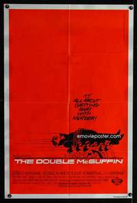 a105 DOUBLE McGUFFIN one-sheet movie poster '79 Borgnine, Saul Bass art!