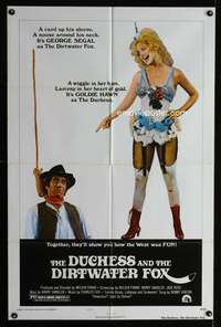 a111 DUCHESS & THE DIRTWATER FOX style C one-sheet movie poster '76 Hawn
