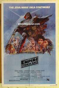 a122 EMPIRE STRIKES BACK style B 1sh movie poster '80 George Lucas