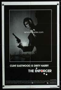 a124 ENFORCER one-sheet movie poster '76 Clint Eastwood, Dirty Harry!