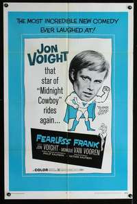 a144 FEARLESS FRANK one-sheet movie poster R70 super good guy Jon Voight!