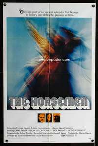 a261 HORSEMEN one-sheet movie poster '71 Omar Sharif, John Frankenheimer