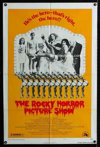 a404 ROCKY HORROR PICTURE SHOW style B one-sheet movie poster '75 legs!