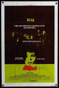 a429 SENTINEL one-sheet movie poster '77 Chris Sarandon, Cristina Raines