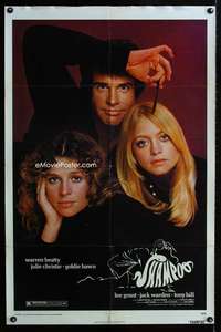 a432 SHAMPOO one-sheet movie poster '75 Warren Beatty, Christie, Hawn