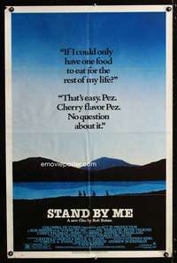 a466 STAND BY ME cherry Pez style one-sheet movie poster '86 Rob Reiner