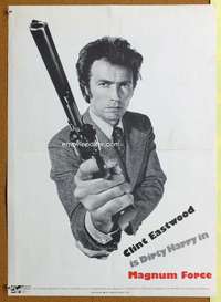 b135 MAGNUM FORCE special movie poster '73 Eastwood,Dirty Harry