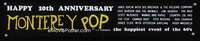 b054 MONTEREY POP special movie poster R78 10th anniversary!