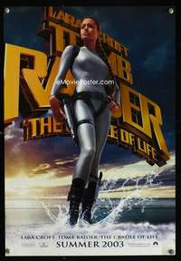 b183 TOMB RAIDER THE CRADLE OF LIFE special teaser movie poster '03