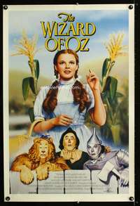 b067 WIZARD OF OZ special video movie poster R92 classic!