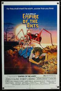 c693 EMPIRE OF THE ANTS one-sheet movie poster '77 great Drew Struzan art!