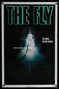 c677 FLY one-sheet movie poster '86 David Cronenberg, Jeff Goldblum