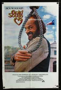 c660 GOIN' SOUTH one-sheet movie poster '78 great Jack Nicholson image!