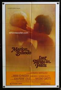 c562 LAST TANGO IN PARIS one-sheet movie poster R82 Marlon Brando
