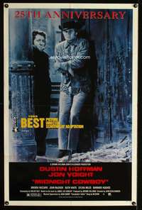 c503 MIDNIGHT COWBOY one-sheet movie poster R94 Dustin Hoffman, Jon Voight
