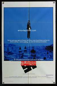 c257 SALZBURG CONNECTION one-sheet movie poster '72 Barry Newman, spies!