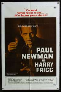 c224 SECRET WAR OF HARRY FRIGG one-sheet movie poster '68 Paul Newman