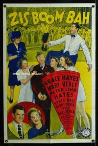 c004 ZIS BOOM BAH one-sheet movie poster '41 great stone litho!