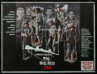 d080 BIG RED ONE subway movie poster '80 Sam Fuller, Lee Marvin